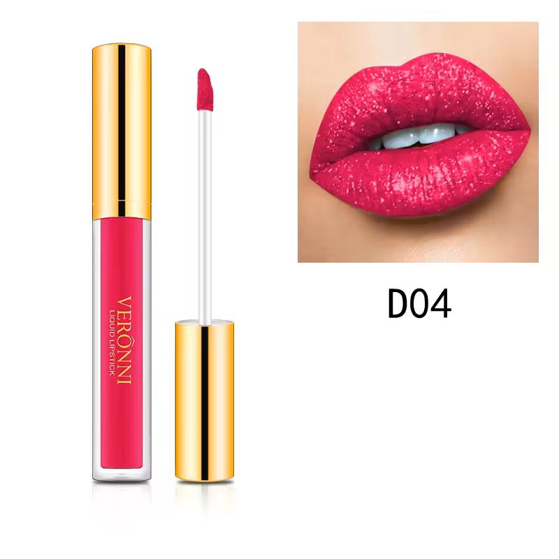 GlossiFlex™ Rossetto liquido metallizzato con glitter diamantati