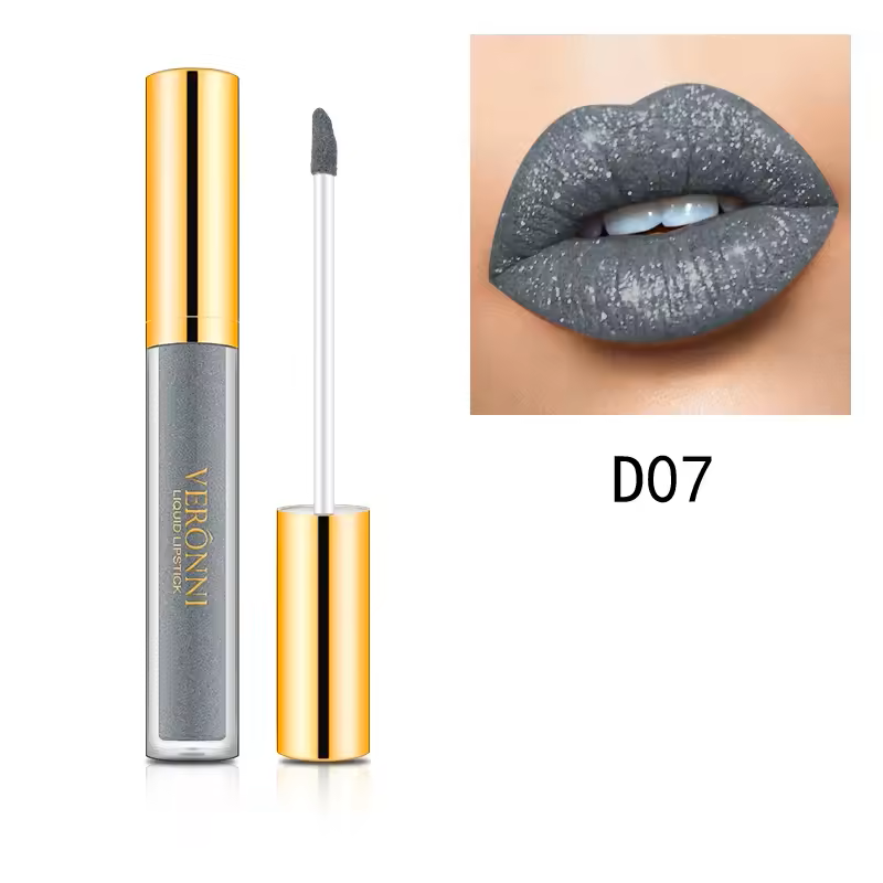 GlossiFlex™ Rossetto liquido metallizzato con glitter diamantati