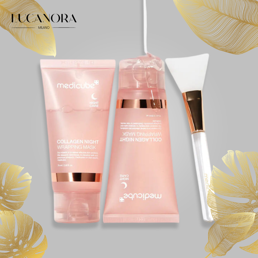 GlowVive™ Maschera per l'impacco notturno al collagene