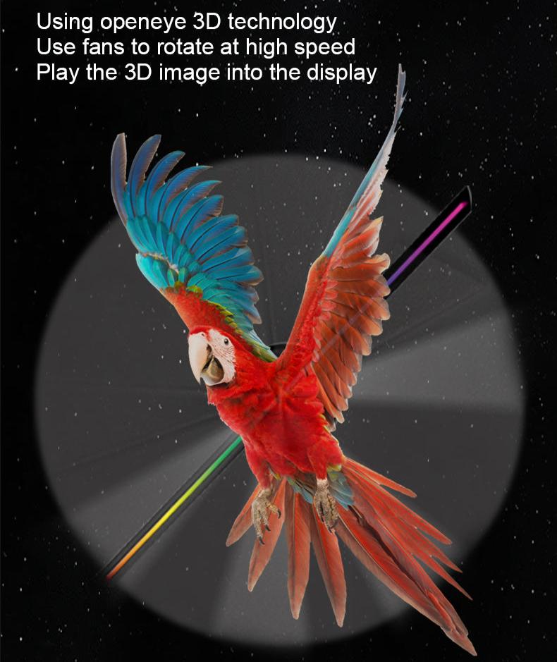 HoloSpin™️ Proiettore 3D portatile