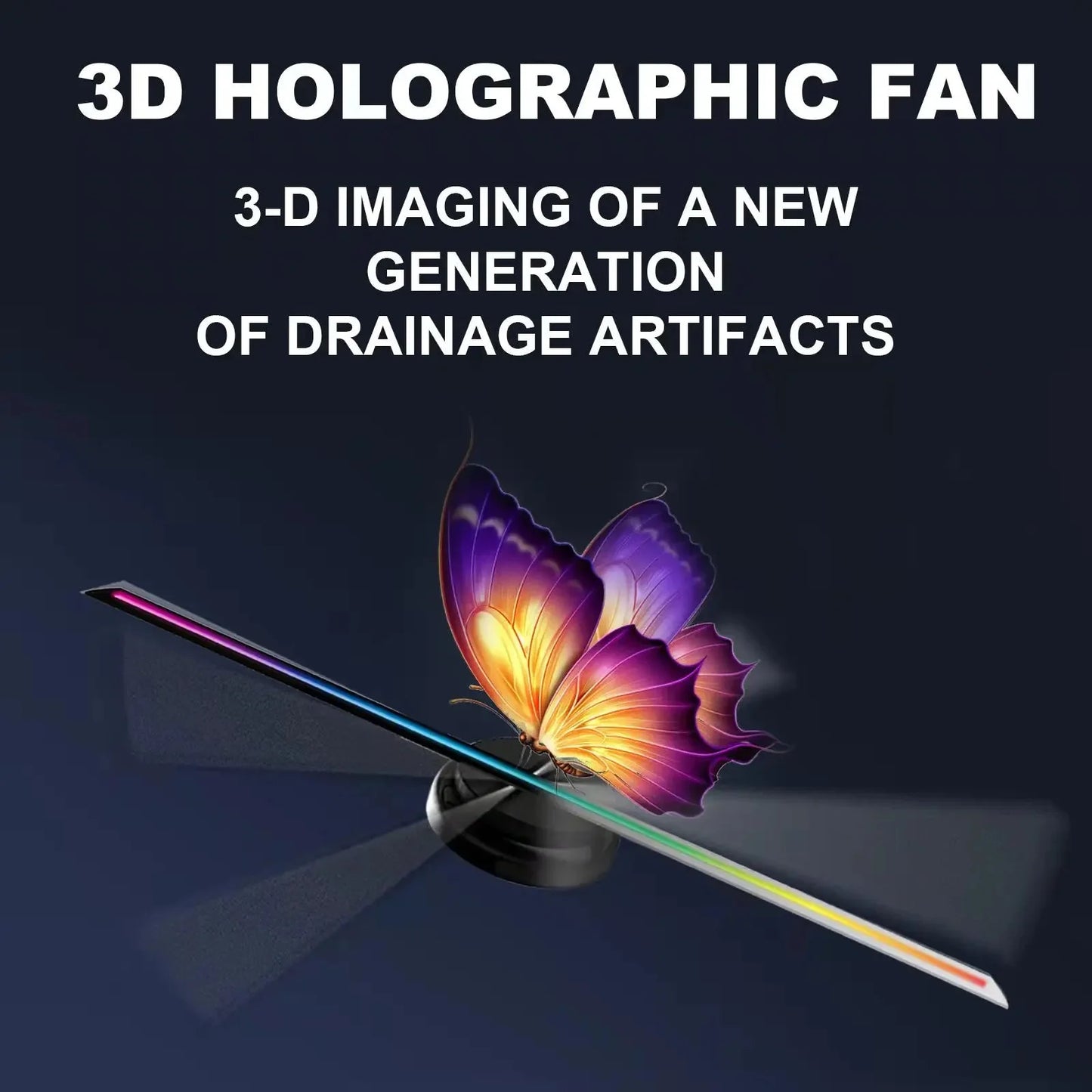 HoloSpin™️ Proiettore 3D portatile