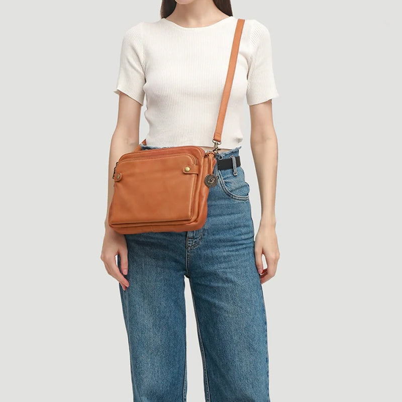 Jolene Bali™️ Borsa a tracolla a tre strati