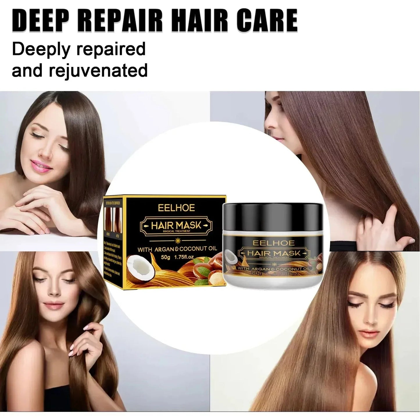 KeratinCure™ Maschera per il restauro dei capelli