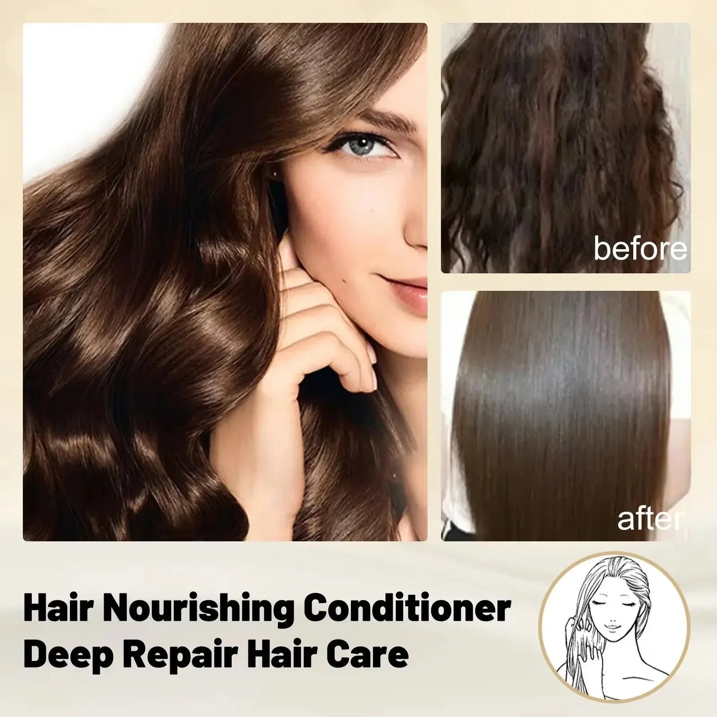 KeratinCure™ Maschera per il restauro dei capelli
