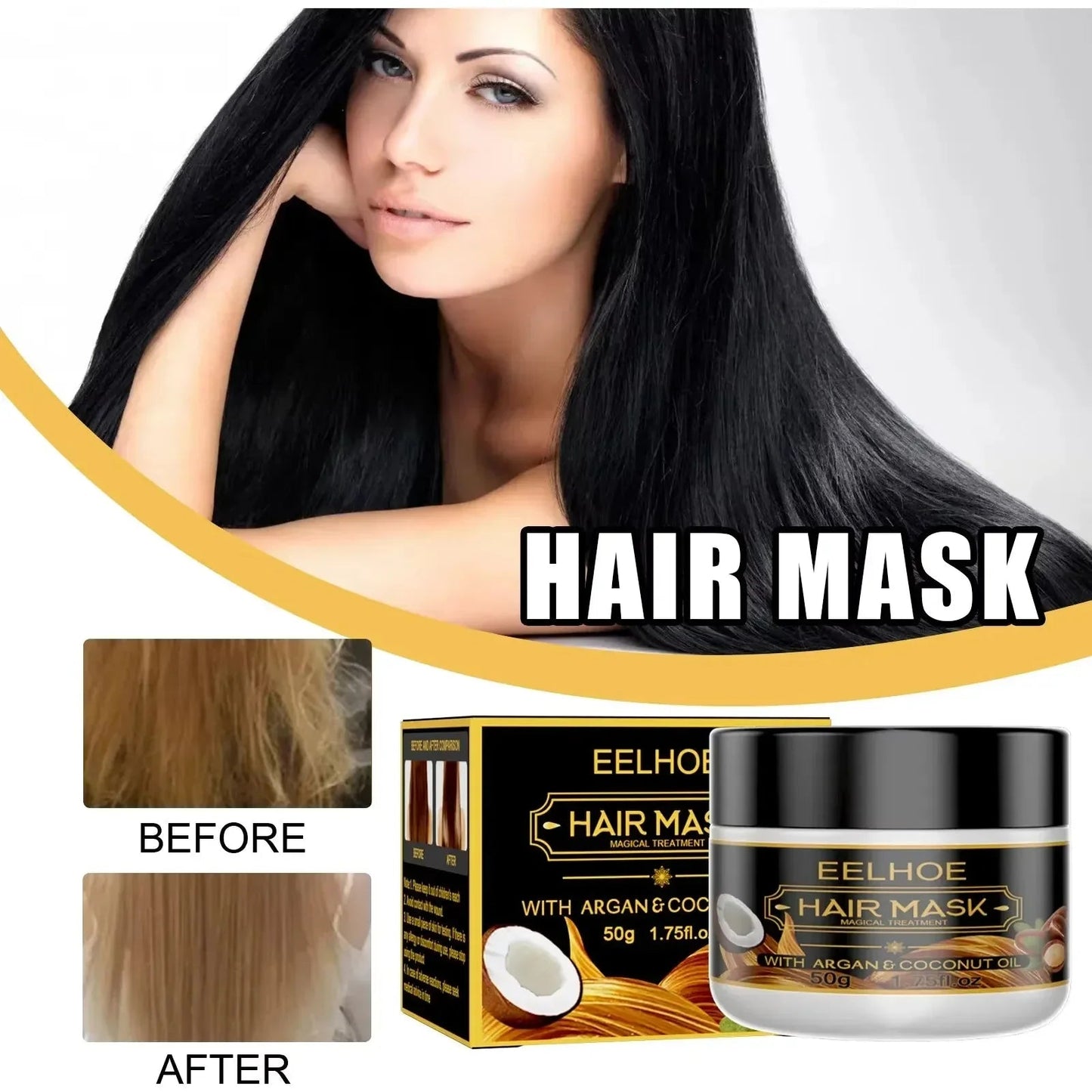 KeratinCure™ Maschera per il restauro dei capelli