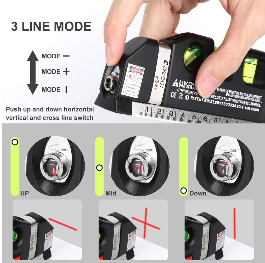 Levita Pro™ Misurazione laser precisa