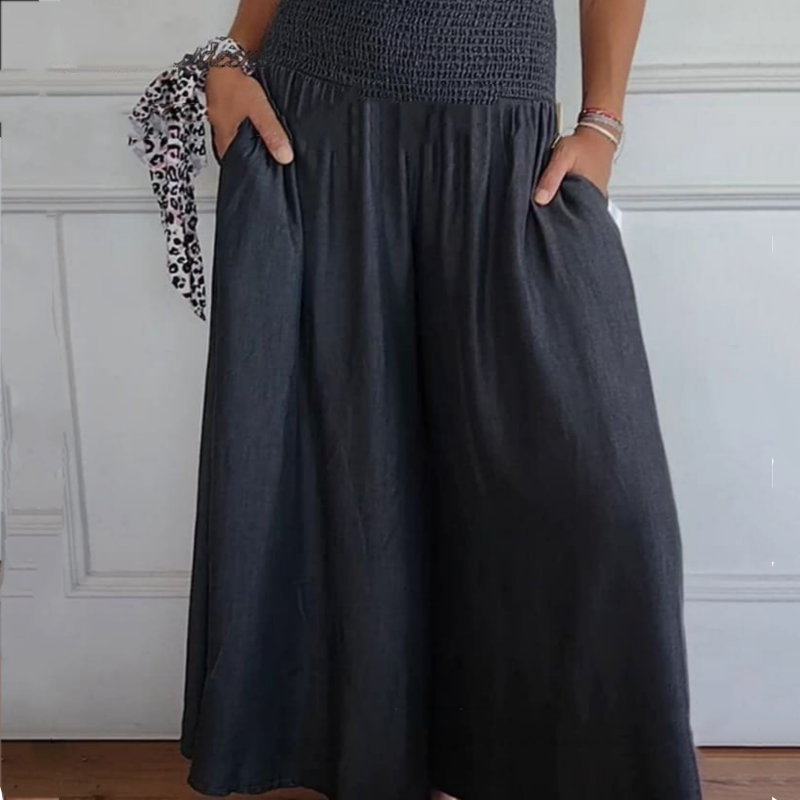 Luigia™ Jeans larghi a vita alta con tasche