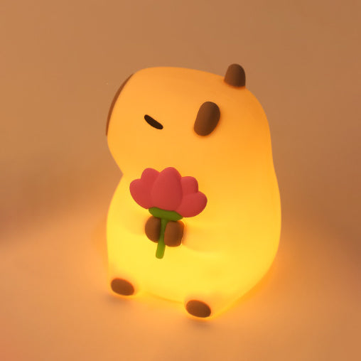 LumaCapy™ Carino il capibara con luce notturna