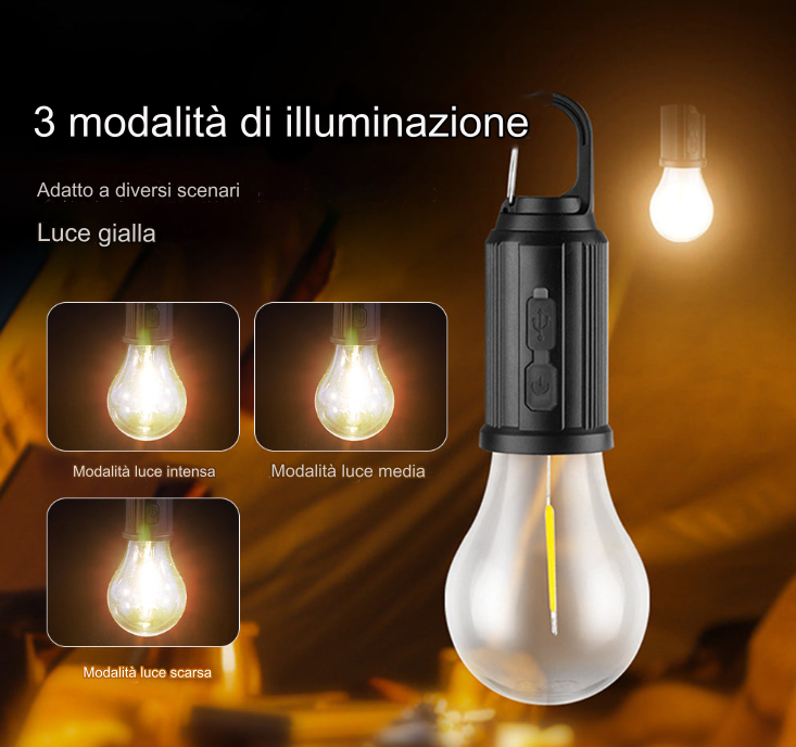 Lumi Quest™ Lampadine da campeggio portatili