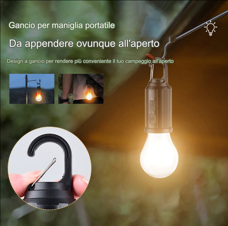 Lumi Quest™ Lampadine da campeggio portatili