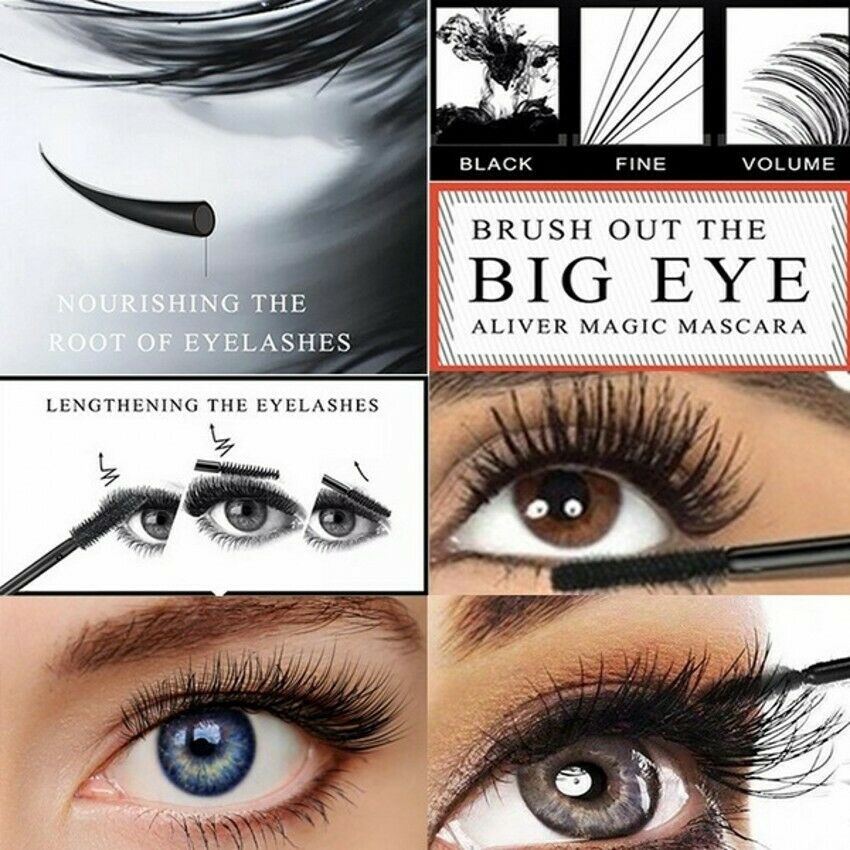LuxLash™ Mascara waterproof 4D per la crescita delle ciglia