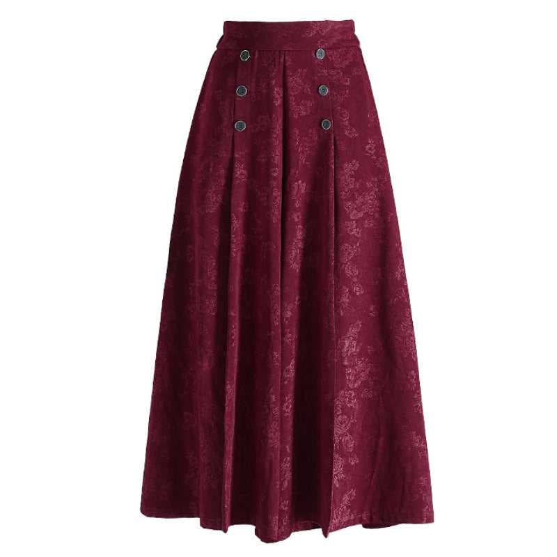 Mirabelle Bousset™ Pantaloni larghi a vita alta in seta