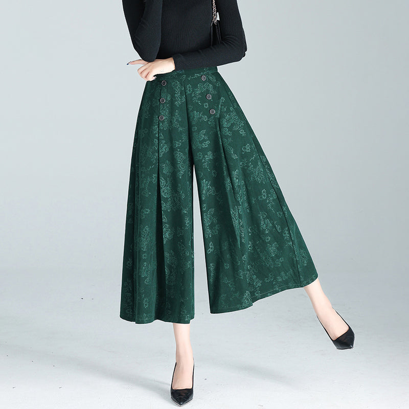 Mirabelle Bousset™ Pantaloni larghi a vita alta in seta