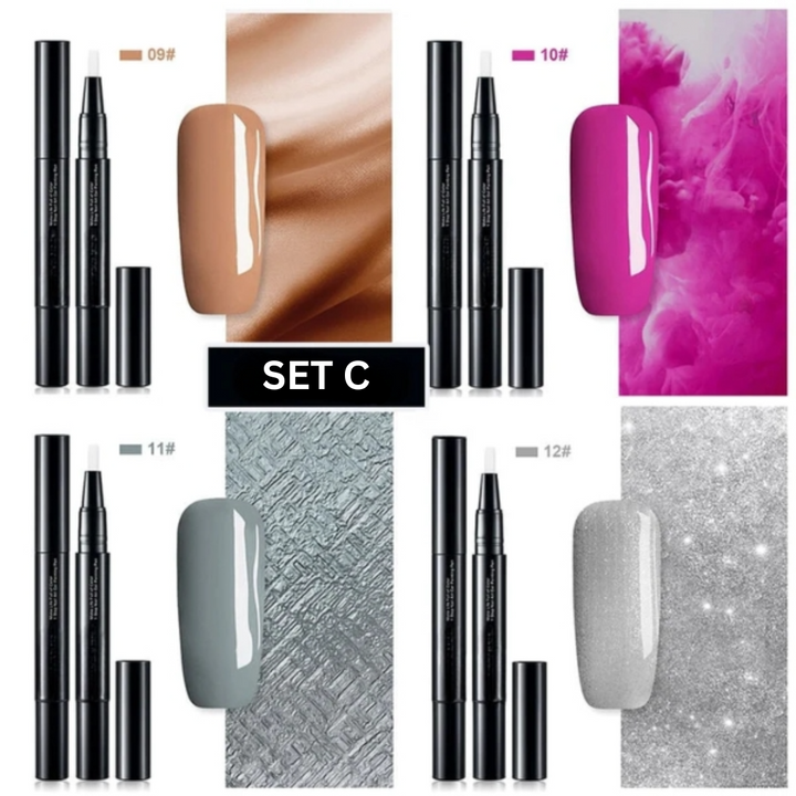 NailFlex™ (set da 4) Nail art per disegni chiari e precisi