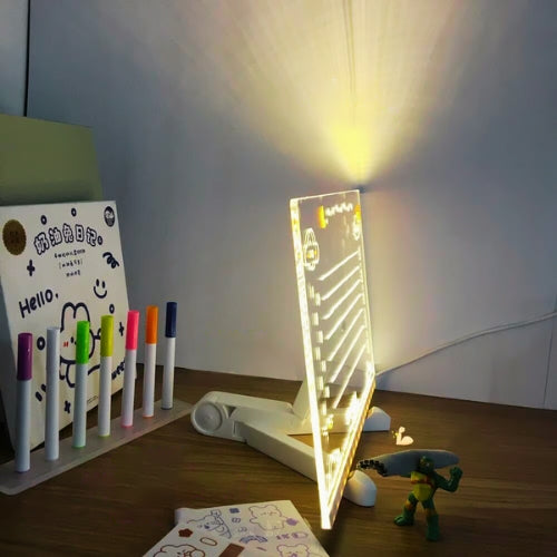 NeonMemo™ Lavagna LED personalizzata con colori