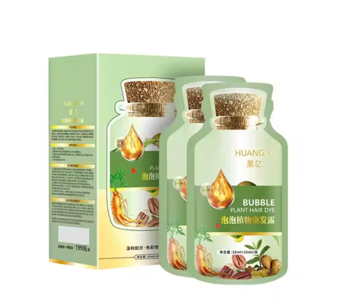 Organic Glow™ Tintura naturale vegetale per capelli