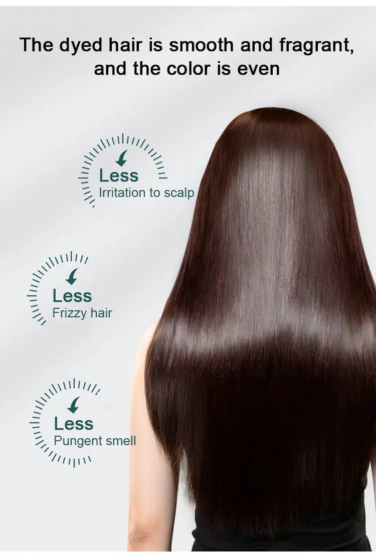 Organic Glow™ Tintura naturale vegetale per capelli