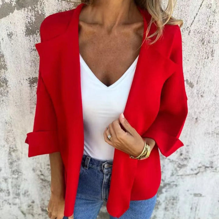 Otilia Tedone™ Elegante giacca da donna con colletto