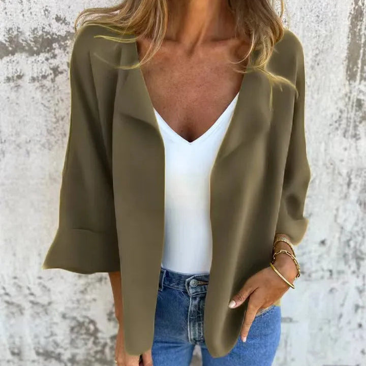 Otilia Tedone™ Elegante giacca da donna con colletto