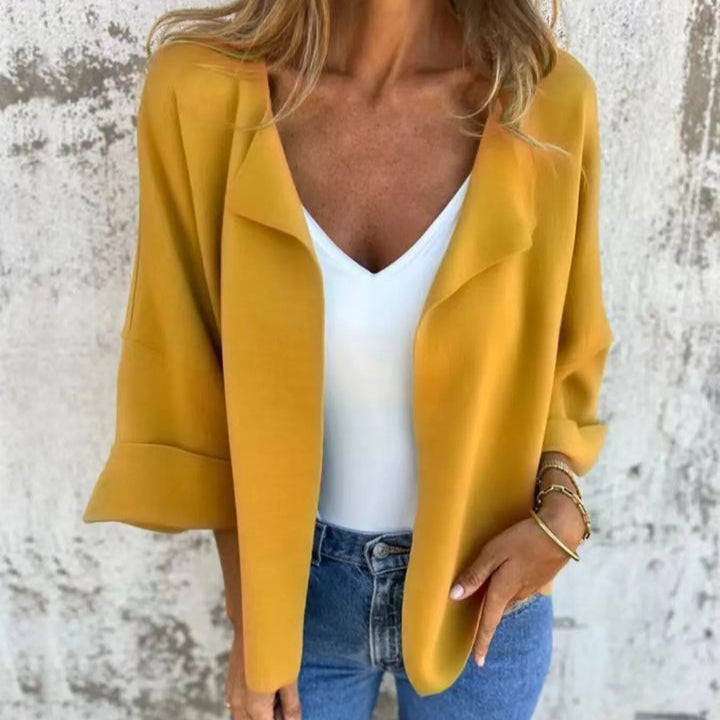 Otilia Tedone™ Elegante giacca da donna con colletto