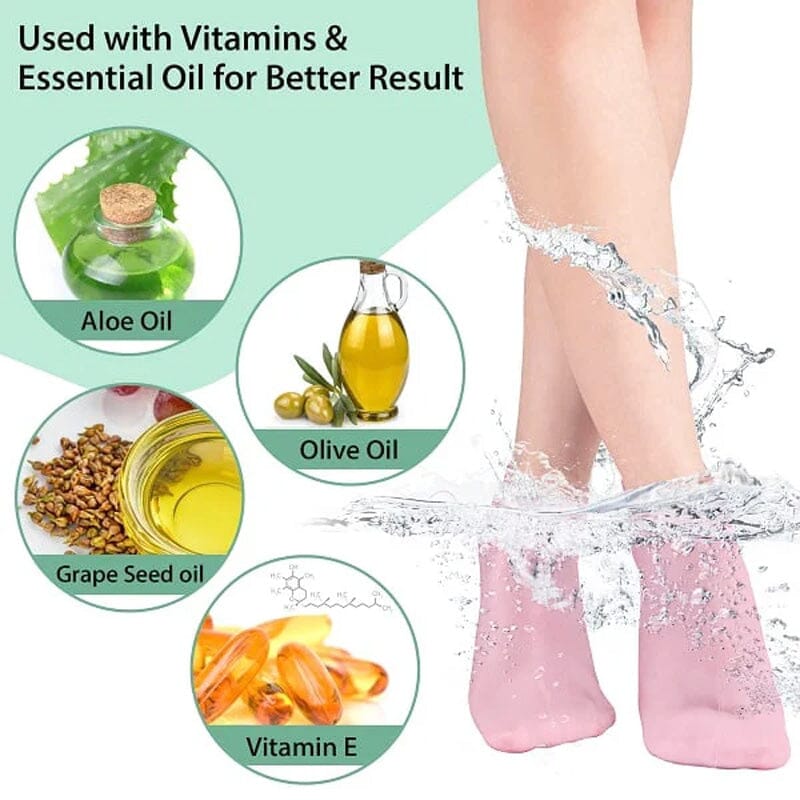 PediSpa™️ Calzini in silicone che mantengono i piedi idratati