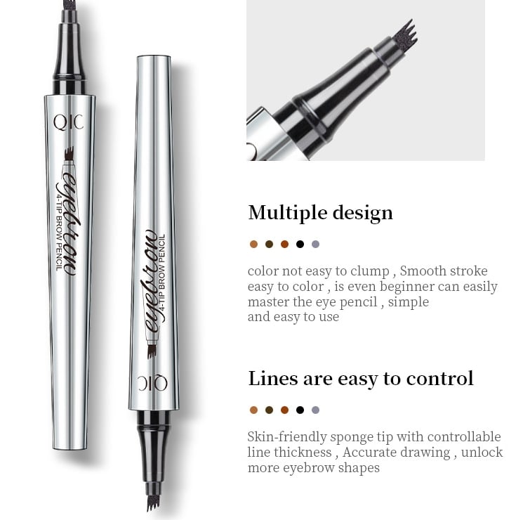 QIC Eyebrow™️ Matita per sopracciglia 3D waterproof
