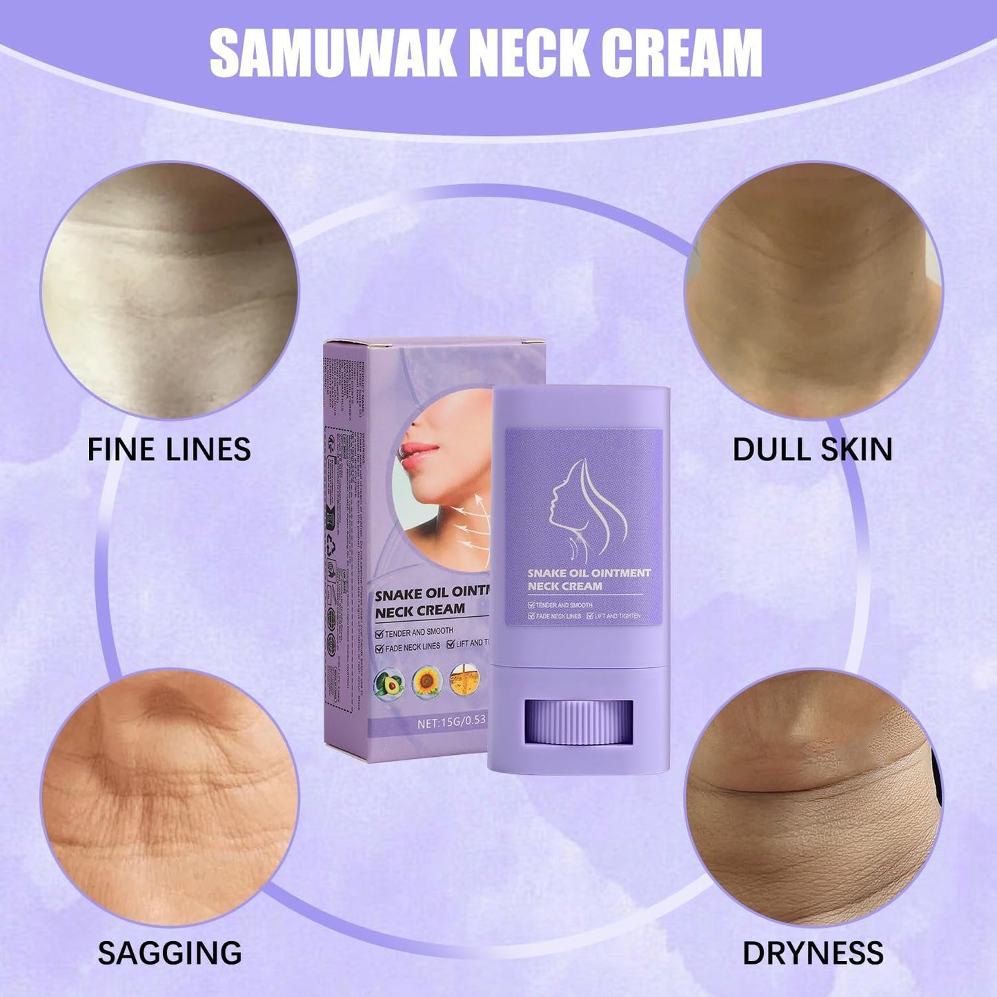 Samuwac™ Crema nutriente per il collo in stick