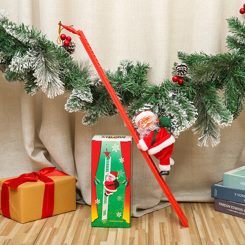 SantaRope™ Decorazione per Babbo Natale con arrampicata su corda