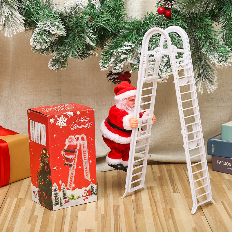 SantaRope™ Decorazione per Babbo Natale con arrampicata su corda