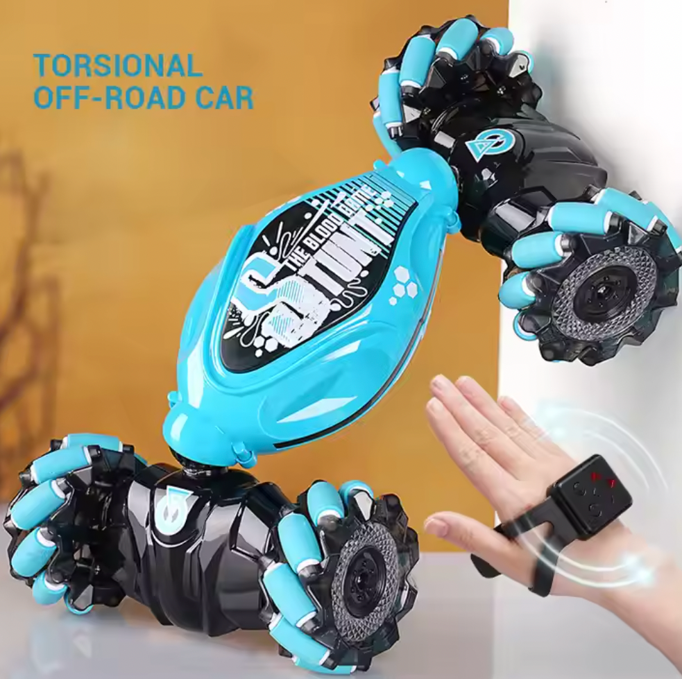 GestoRacer 2.0™ Auto acrobatica RC con rilevamento dei gesti con luci e musica