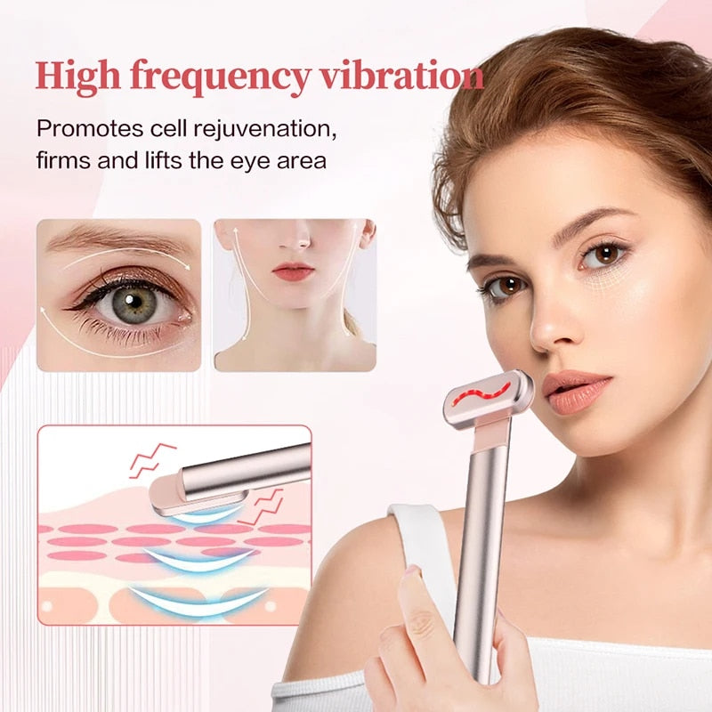 SkinWave Pro+™️ Strumento EMS per la cura della pelle per la terapia con luce rossa