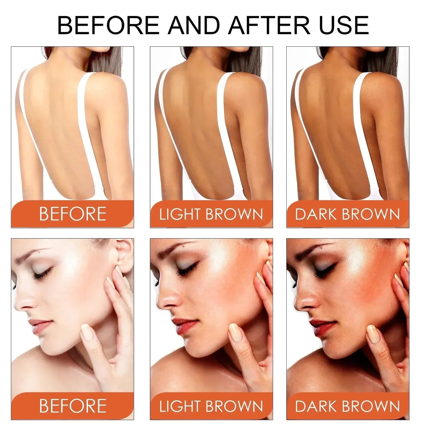 Soft Brown+ Pro™️ Gel di protezione solare