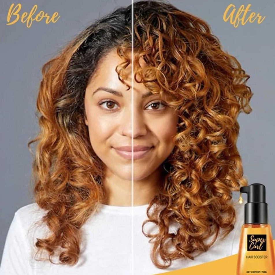 SuperCurl+™️ Olio per capelli ricci | Accentua i tuoi ricci e il volume dei tuoi capelli