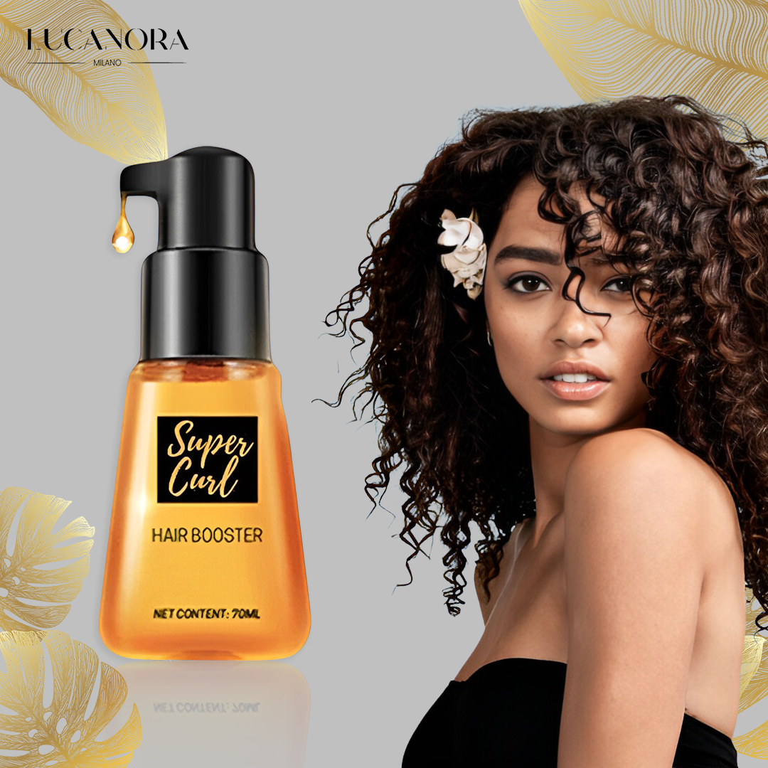 SuperCurl+™️ Olio per capelli ricci | Accentua i tuoi ricci e il volume dei tuoi capelli