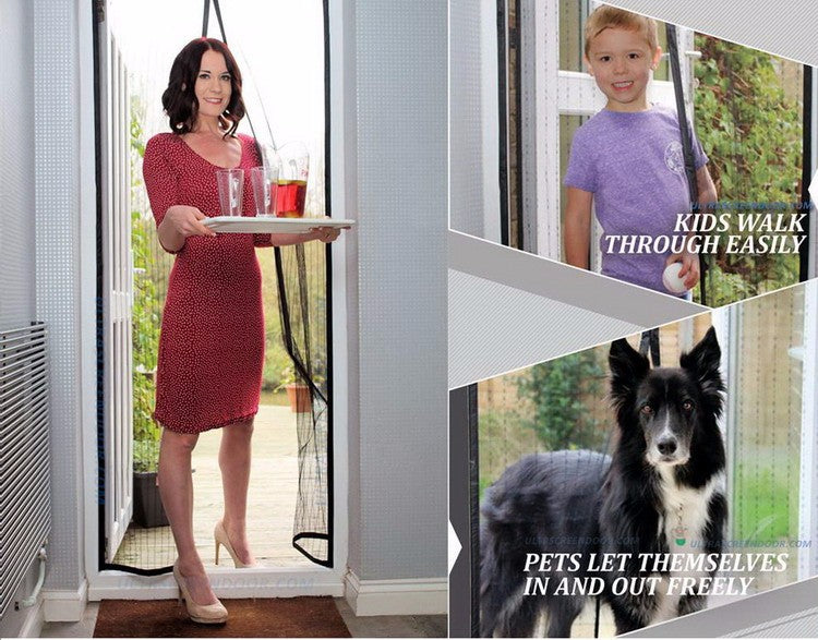 TrioGuard™ Tenda magnetica per insetti