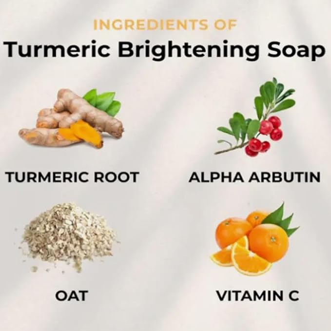 Turmeri Glow™ Sapone con acido cogico e curcuma