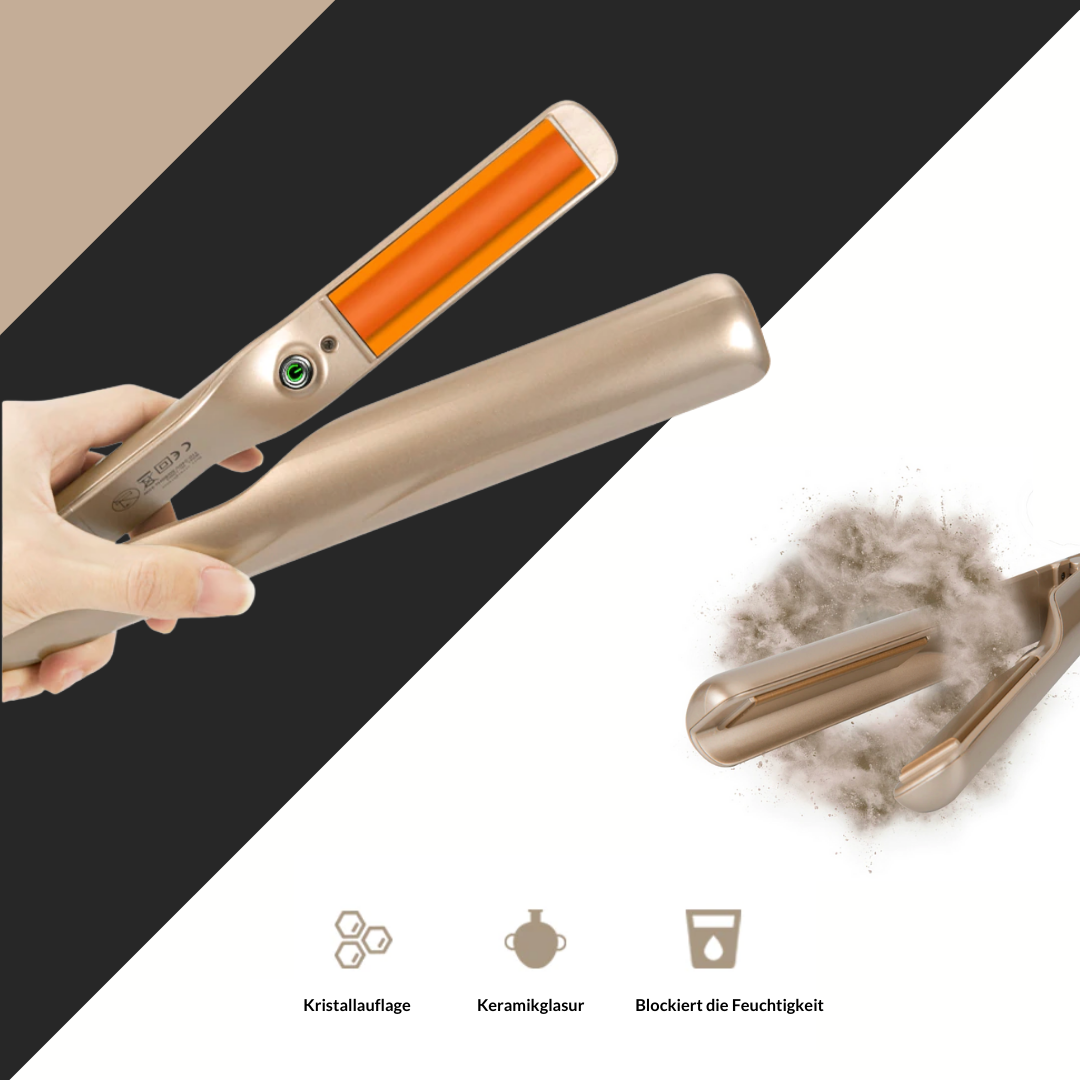 TwistLine™️ Ferro arricciacapelli e piastra 2 in 1
