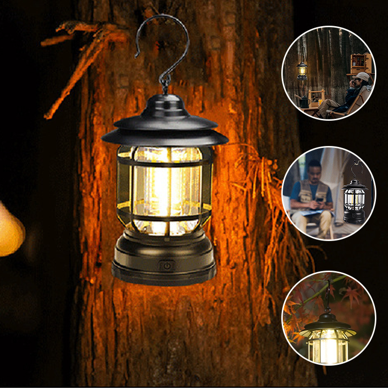 Vintage Lumina™ Lampada retrò portatile e intelligente