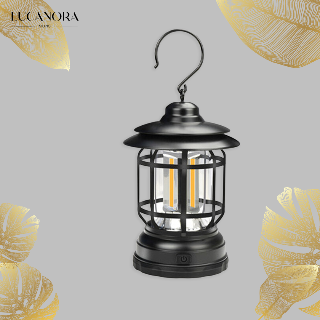 Vintage Lumina™ Lampada retrò portatile e intelligente