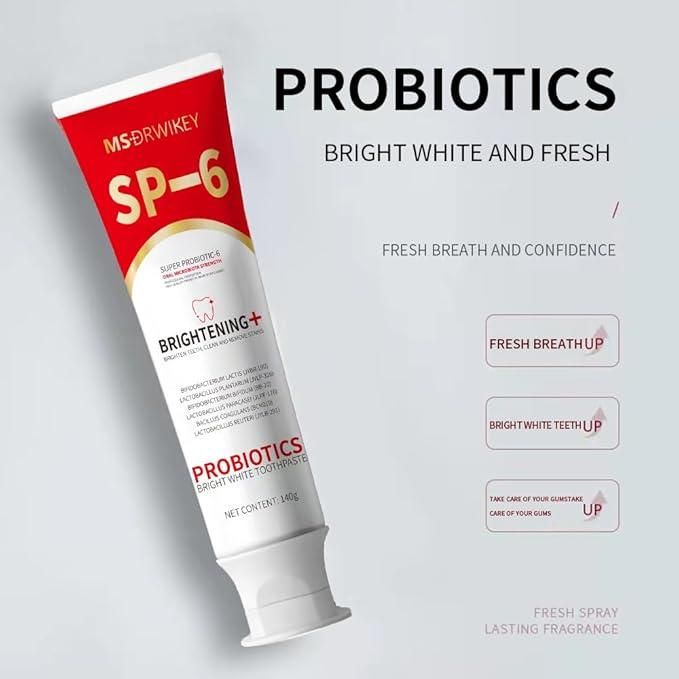 Vital Smile™ Super Probiotic-6 dentifricio con 6 probiotici