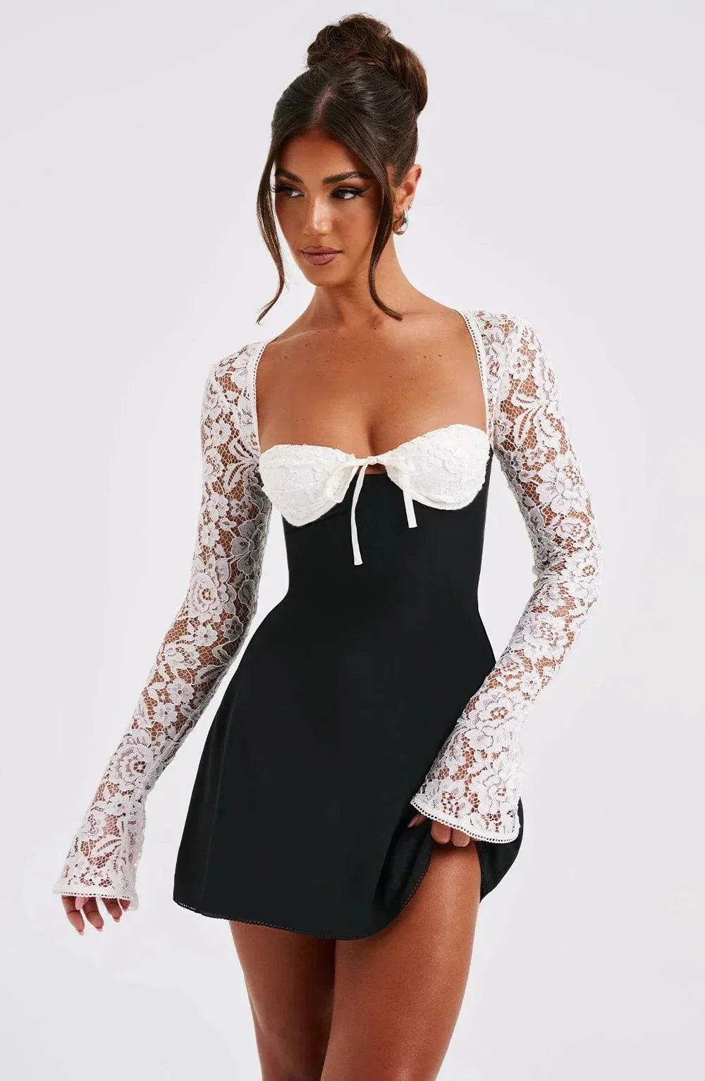 Vivienne™ Mini abito in pizzo