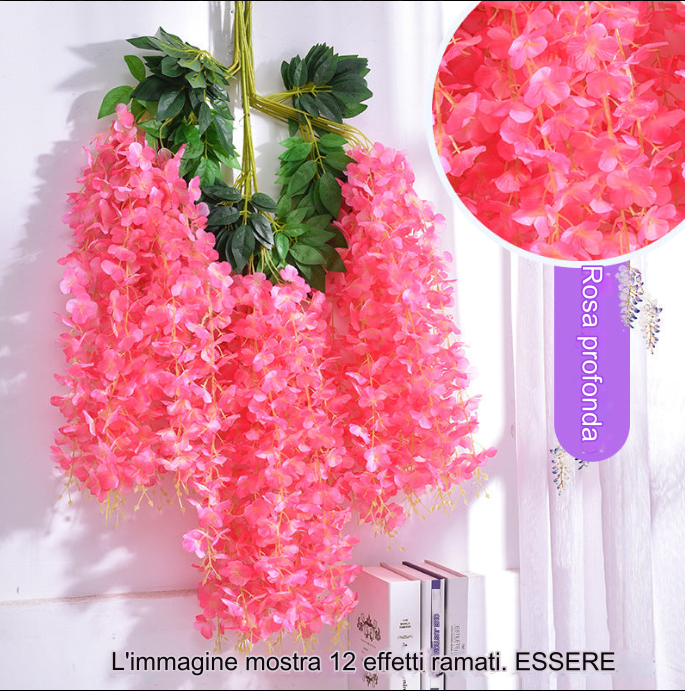 Wisteria™ Fiori artificiali di glicine 12 pezzi