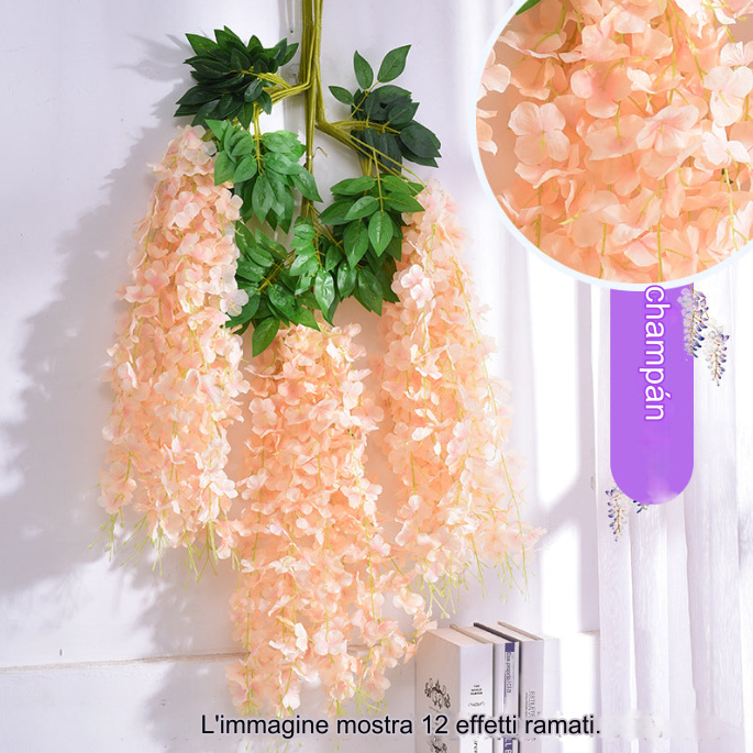 Wisteria™ Fiori artificiali di glicine 12 pezzi