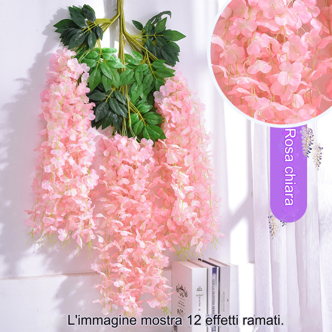 Wisteria™ Fiori artificiali di glicine 12 pezzi
