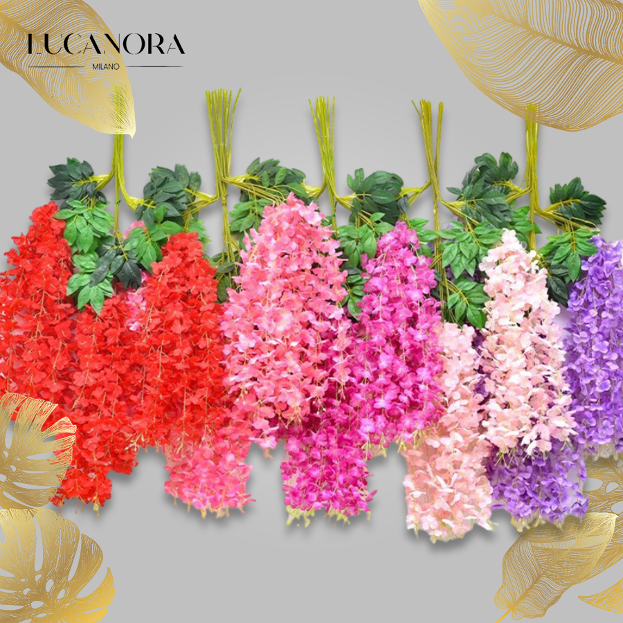 Wisteria™ Fiori artificiali di glicine 12 pezzi