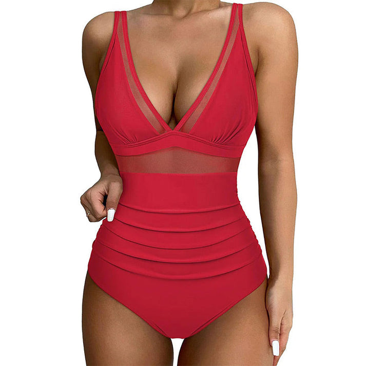 Zama Amarante™ Costume da bagno intero con regolazione del pancino