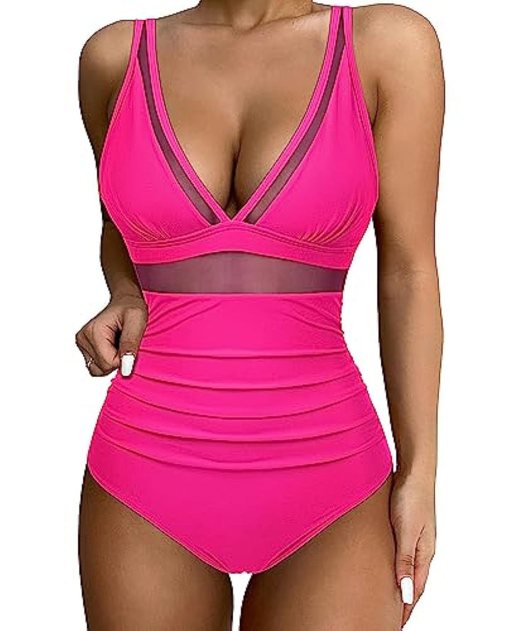 Zama Amarante™ Costume da bagno intero con regolazione del pancino