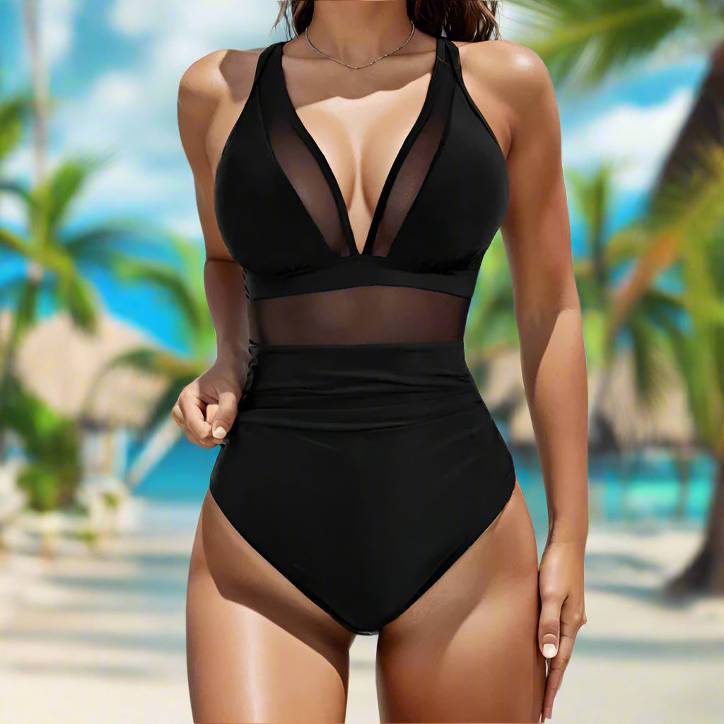 Zama Amarante™ Costume da bagno intero con regolazione del pancino
