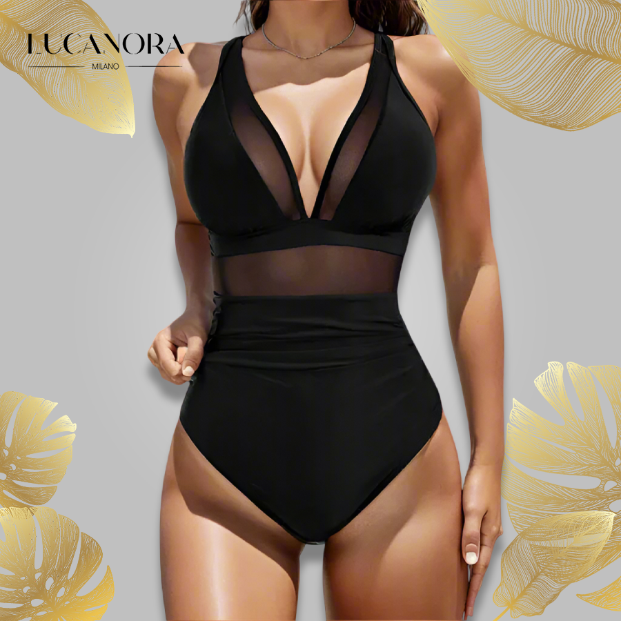 Zama Amarante™ Costume da bagno intero con regolazione del pancino