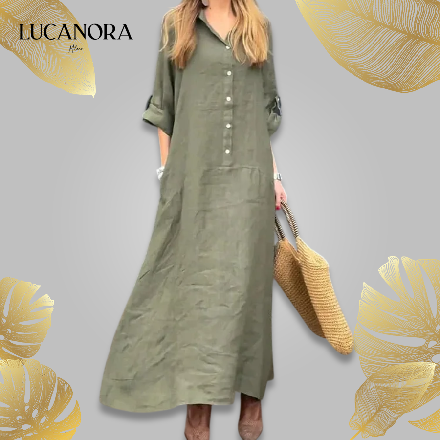 Zama Cardile™ Abito casual e comodo maxi